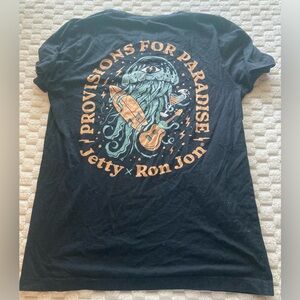 Ron Jon Soft Black Graphic T-Shirt
